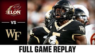 Elon vs Wake Forest Full Game Replay  2023 ACC Football [upl. by Tarrel935]