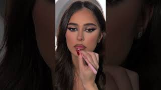 Kylie Jenner Lip Combo✨ makeup makeuptutorial lipcombo [upl. by Kcirredal]