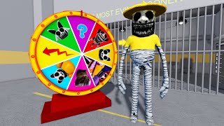 ZOOKEEPER FORTUNE WHEEL in BARRYS PRISON RUN [upl. by Neevan]