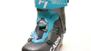 SCARPA Mens F1 Ski Boots [upl. by Leahcim95]