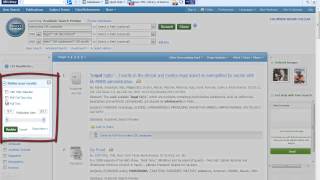 EBSCOhost Tutorial Topic Analysis and Advanced Search [upl. by Lindsey]