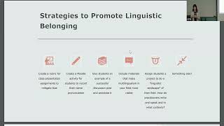 Strategies to Promote Linguistic Belonging in the Classroom Video 4 of 4 [upl. by Anwat531]