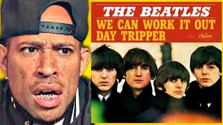 Rapper FIRST time REACTION to The Beatles  We Can Work It Out [upl. by Enajiram970]