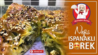 HAZIR YUFKA İLE ÇOK KOLAY ISPANAKLI BÖREK [upl. by Solohcin]