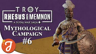 AMBUSH TACTICS  Memnon Mythos Campaign 06  A Total War Saga TROY [upl. by Nolak]