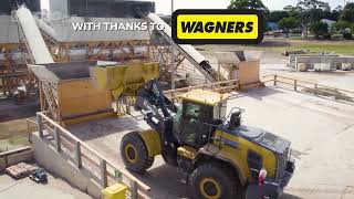 XCMG XC958 Wheel Loader  with Wagners [upl. by Bordy]