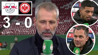 Marco Rose marcel schafer Benjamin Henrichs Interview Nach Dem Spiel RB Leipzig 3 vs 0 Frankfurt [upl. by Akimrehs705]