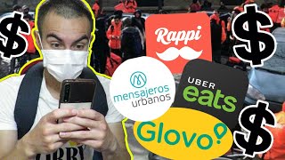 Cuanto gana un domiciliario durante la cuarentena Rappi Uber Mensajeros urbanos [upl. by Elleinnad]