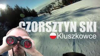 Narty zjazd kamera sportowa  Czorsztyn SKI Kluszkowce [upl. by Alvina]