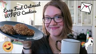 Easy Fast Whole Foods Plant Based Oatmeal Cookies [upl. by Aciamaj]