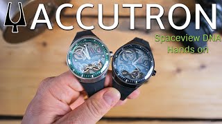 Accutron DNA Electrostatic Movement Green and Black Hands On Review of the Accutron DNA 2020 [upl. by Mika304]