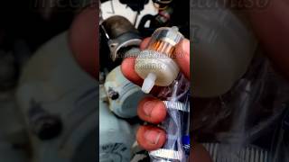 bullet petrol filter cleaning 😔 YouTubeyoutubeshorts youtubechannel [upl. by Ailahk938]