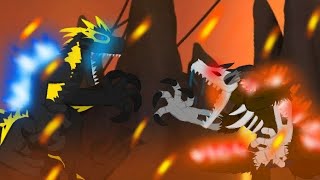 indorapzilla vs WendigozillaDC2Animation [upl. by Tristan]