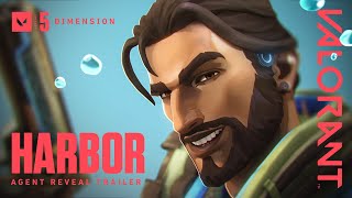 TURN THE TIDES  Harbor Agent Trailer  VALORANT [upl. by Wrennie]