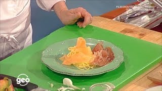 Tagliolini al prosciutto e melone  Geo 18062018 [upl. by Lennie]