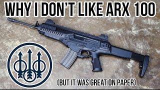 Why I dont Like The Beretta ARX 100 [upl. by Suilenrac901]