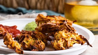 Air Fryer Onion Pakora  Kanda Bhaji [upl. by Ashmead914]