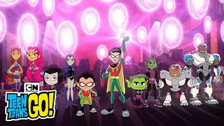 Every Teen Titans Multiverse  Teen Titans GO vs Teen Titans Movie  Cartoon Network [upl. by Arno]