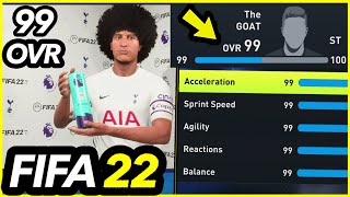 99 OVERALL PLAYER IN FIFA 22 Career Mode [upl. by Acyssej351]