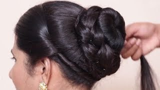 Beautiful Bun Hairstyles for weddingparty  Perfect Wedding Guest hairstyles  Hairstyles 2019 [upl. by Williamson]