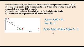 CONSERVACIÓN DE ENERGÍA EJERCICIO RESUELTO ✅ Ejemplos y Ejercicios resueltos 👉 Oakademia [upl. by Mylo]