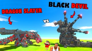 DRAGON SLAYER vs BLACK DEVIL in UNDEFEATED SERIES 2 with SHINCHAN and CHOP [upl. by Neurath]