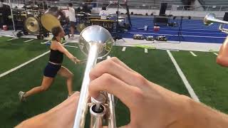 Carolina Crown 2024 Eb TrumpetPart 2 Soloist Cam [upl. by Akemeuwkuhc]