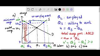 A case study in this chapter discusses the federal minimum wage law a Suppose the minimum wage is [upl. by Ayanal93]