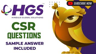 Hinduja Global hiring team Interview Questions and answers for Customer Service Role [upl. by Anaehr]