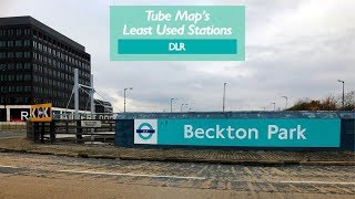 Beckton Park  Least Used DLR Station [upl. by Dric]