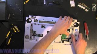 TOSHIBA QOSMIO F40 take apart disassembly howto video nothing left [upl. by Aracat89]