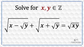 A Diophantine Equation pkqualitymath1234 [upl. by Cerys]