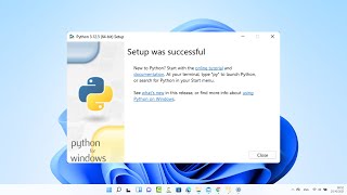 How to Install Python 390 on Windows 10 64bit [upl. by Ahsimal]