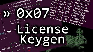 Uncrackable Programs Key validation with Algorithm and creating a Keygen  Part 12  bin 0x07 [upl. by Macegan]