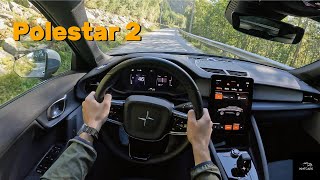 2021 Polestar 2 Review  POV Drive [upl. by Wein136]