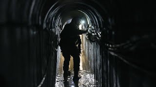 Israel HamasTunnel unter UNRWAHauptsitz gefunden [upl. by Langsdon]