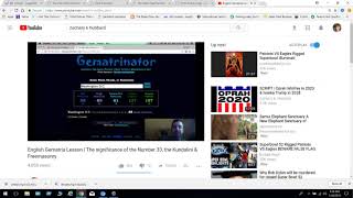 Gematria of 33 from Zachary K Hubbard [upl. by Aryn]