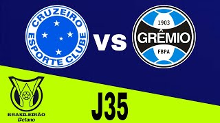 Cruzeiro 11 Gremio en vivo Brasileirao Jornada 35 [upl. by Erhart]