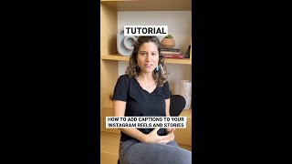 How to Add Captions and Make Your Instagram Reels amp Stories More Accessible shorts [upl. by Niai303]