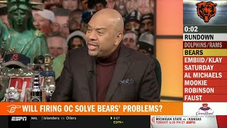 Pardon the Interruption  Michael Wilbon Will firing OC Shane Waldron solve Bears problems [upl. by Idram]