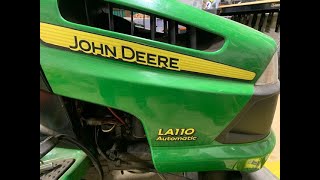 John Deere LA 110 issues [upl. by Zobe455]