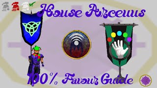 OSRS 100 Arceuus Favor Guide  Ironman Approved [upl. by Anton]