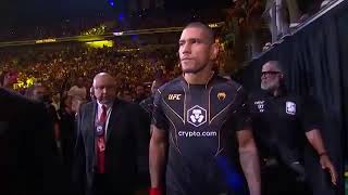 Alex Pereira vs Israel Adesanya 2 entrance [upl. by Asiat119]