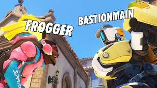 DPS Lucio meets Flanking Bastion in Overwatch 2 [upl. by Illah390]