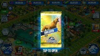 SMILODON PACK TOURNAMENT SMILODON  JURASSIC WORLD THE GAME [upl. by Idisahc891]