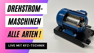 Drehstrommaschinen Welche Arten gibt es  Erklärung Elektromotor  Drehstrommotor [upl. by Emixam162]