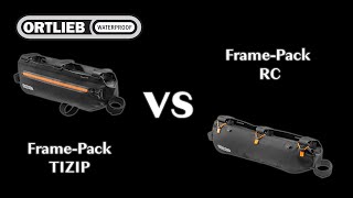 Ortlieb FramePack Zip vs FramePack RC [upl. by Runkle]