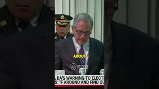 Philly DA Larry Krasner Warns quotF Around and Find Outquot on Election Day Intimidation [upl. by Yoko]