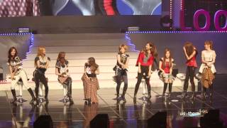 120901 look concert SNSD Gangnam Style [upl. by Trotter]