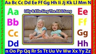 The ABC Song  Alphabet Letters by Lilly amp Ella [upl. by Eanert]